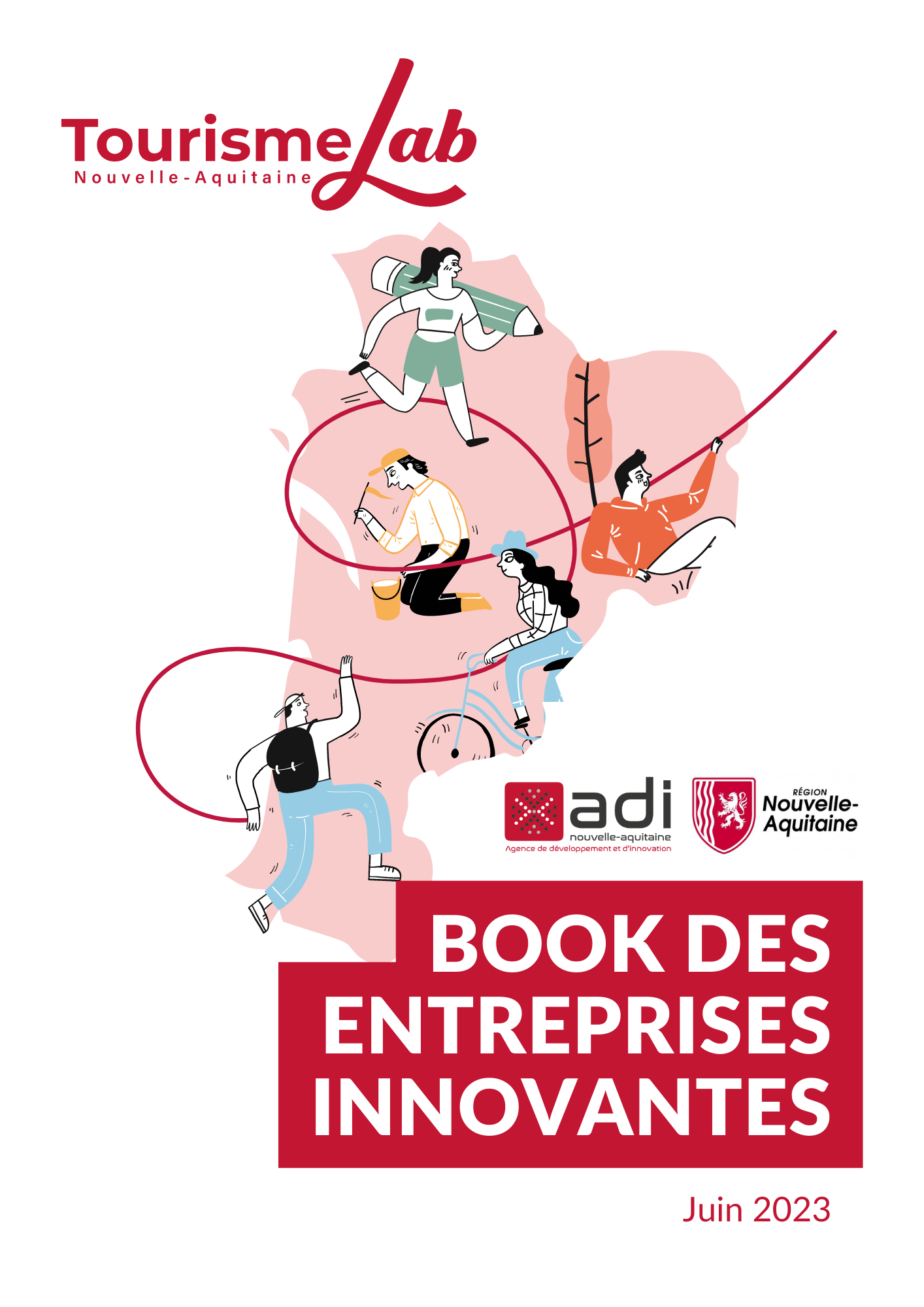 Couverture_juin2023 Book des start-up innovantes Tourisme Lab